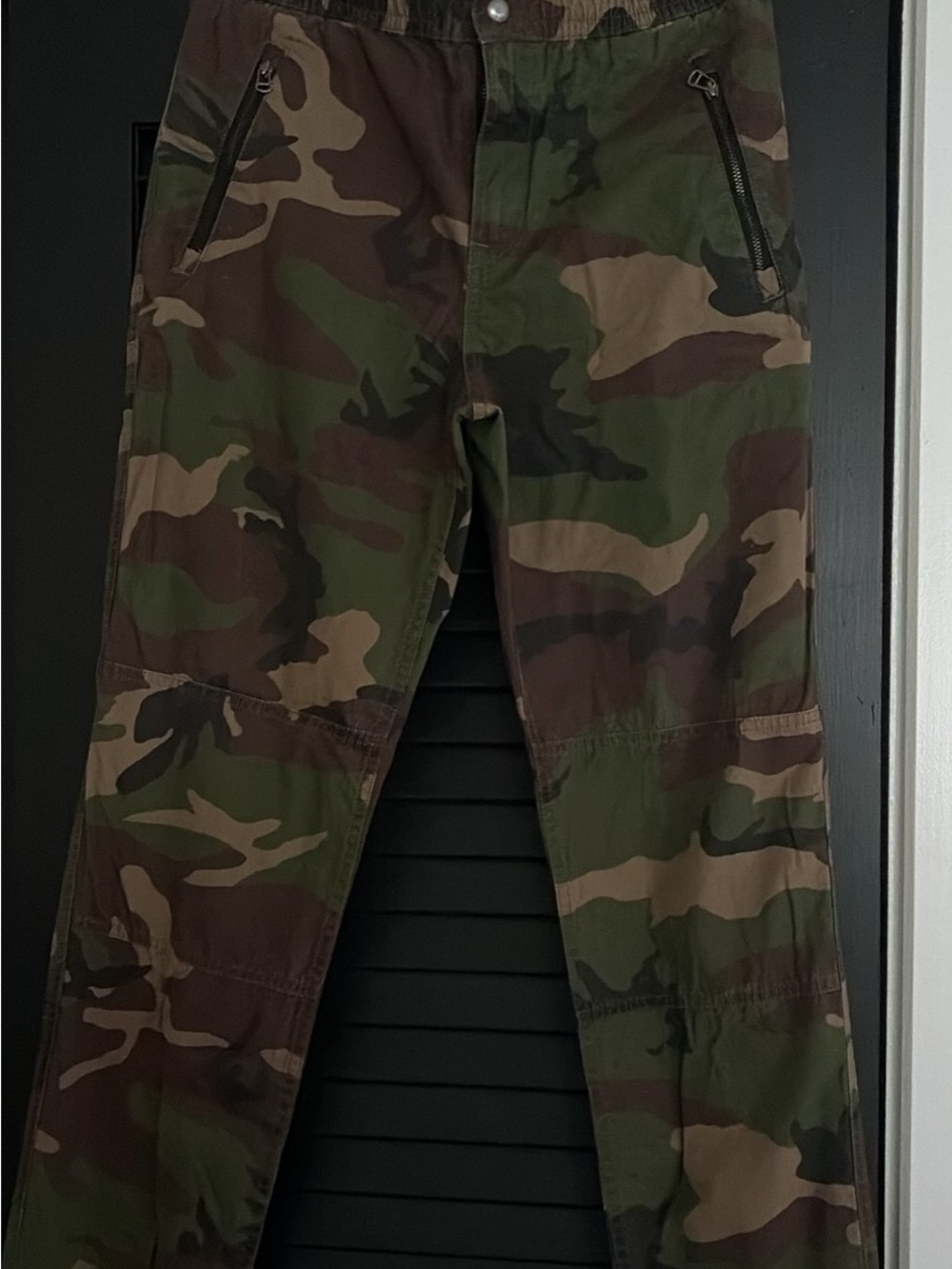 Polo by Ralph Lauren Kids Camouflage Cargo Pants - Green/Brown Camo